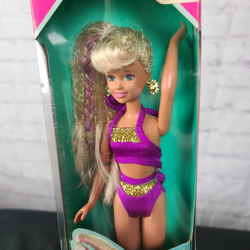 Barbie. Skipper, Splash n' color. Magical braid.
